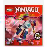 LEGO Mini Meca Ninja Combinado, Juegos de construcción Juego de construcción, 7 año(s), Plástico, 80 pieza(s), 41 g