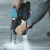 Makita DHR243RTJ rotary hammers 9500 RPM, Martillo perforador azul/Negro, Negro, Azul, Sobrecarga, 2,4 cm, 9500 RPM, 2 J, 4700 ppm