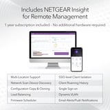 Netgear WAX620 3600 Mbit/s Blanco Energía sobre Ethernet (PoE), Punto de acceso blanco, 2,4 GHz, 5 GHz, 3600 Mbit/s, EAP-TLS, PEAP, SSL/TLS, TTLS, WPA, WPA2, WPA3, 100,1000,2500 Mbit/s