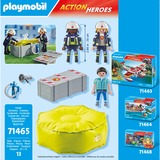 PLAYMOBIL City Action Bomberos con cojines de aire, Juegos de construcción 