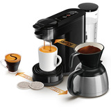 Philips HD6594/60, Cafetera monodosis negro