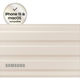 SAMSUNG MU-PE1T0K 1000 GB Beige, Unidad de estado sólido beige, 1000 GB, USB Tipo C, 3.2 Gen 2 (3.1 Gen 2), 1050 MB/s, Protección mediante contraseña, Beige