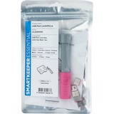 SMARTKEEPER Cerradura de puerto USB-A ESSENTIAL (UL03) + Llave de bloqueo básica (U03), Cerradura insertable 