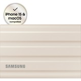 Samsung MU-PE1T0K 1 TB USB Tipo C 3.2 Gen 2 (3.1 Gen 2) Beige, Unidad de estado sólido beige, 1 TB, USB Tipo C, 3.2 Gen 2 (3.1 Gen 2), 1050 MB/s, Protección mediante contraseña, Beige