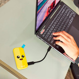 SanDisk SDSSDE30-2T00-G25F, Unidad de estado sólido amarillo