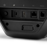 Thrustmaster T818 Base para volante de simulador de carreras, Base del volante azul oscuro/Negro, Base para volante de simulador de carreras, Negro, Rojo, 5 kg, Corriente alterna