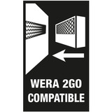 Wera Kraftform Kompakt Vario RA, Conjuntos de bits negro/Verde