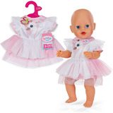 ZAPF Creation BABY born Vestido Cisne 43cm, Accesorios para muñecas 
