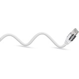 goobay Cable Ethernet USB-C 3.2 Gen2 conector > conector RJ-45, Adaptador de red blanco
