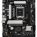 ASRock B860M-X, Placa base negro/Plateado