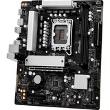 ASRock B860M-X, Placa base negro/Plateado