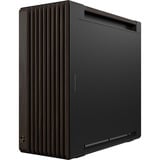 ASUS PROART PA602 WALNUT WOOD TG PWM MODERN BLACK, Cajas de torre marrón/Madera, Midi Tower, PC, Negro, Madera, ATX, DTX, EATX, micro ATX, Mini-DTX, Mini-ITX, Metal, Madera, Juego