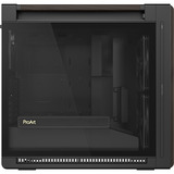 ASUS PROART PA602 WALNUT WOOD TG PWM MODERN BLACK, Cajas de torre marrón/Madera, Midi Tower, PC, Negro, Madera, ATX, DTX, EATX, micro ATX, Mini-DTX, Mini-ITX, Metal, Madera, Juego