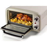 Ariete 00C391903AR0, 3919/03, Mini horno blanco/Verde claro