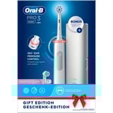 Braun Oral-B Pro 3 3500, Cepillo de dientes eléctrico blanco