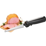 Clatronic EM 3702 cuchillo eléctrico 120 W Negro, Plata negro/Acero fino, Negro, Plata, Pan, Pescados, Fruta, Carnes, Repostería, Vegetal, Hoja recta, 120 W, Corriente alterna, 220 - 240 V