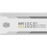 Cooler Master MWE 1050 V2 White, Fuente de alimentación de PC blanco