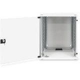 Digitus Carcasa de pared SOHO, sin montar - 540 x 400 mm (an. x pr.), Armario IT gris claro, sin montar - 540 x 400 mm (an. x pr.), Bastidor de pared, 12U, 60 kg, Gris