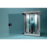 Digitus Carcasas de pared combinadas de 254 mm (10″) y 482,6 (19″) mm, Armario IT gris claro, 6 (19″) mm, Bastidor de pared, 10U, 30 kg, Bloqueo del teclado, Gestión de cables, 10,3 kg