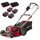 EINHELL Cortacésped profesional a batería GP-CM 36/47 S Li BL, 36 Voltios (2x18 Voltios) rojo/Negro