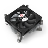 Inter-Tech Z-60, Disipador de CPU plateado/Negro