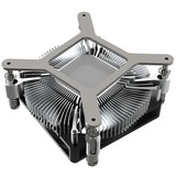 Inter-Tech Z-60, Disipador de CPU plateado/Negro