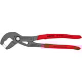 KNIPEX Alicates para abrazaderas de manguera 8551250C, Pinzas rojo
