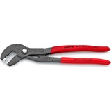 KNIPEX Alicates para abrazaderas de manguera 8551250C, Pinzas rojo