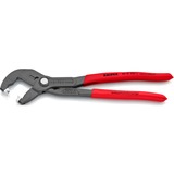 KNIPEX Alicates para abrazaderas de manguera 8551250C, Pinzas rojo