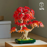 LEGO Botanicals Bonsái de Arce Rojo Japonés, Juegos de construcción Juego de construcción, 18 año(s), Plástico, 474 pieza(s), 665 g
