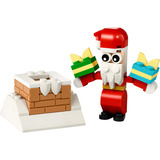 LEGO Creator Chimenea Navideña con Papá Noel, Juegos de construcción Juego de construcción, 6 año(s), Plástico, 60 pieza(s), 49 g