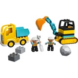 LEGO DUPLO 10931 Camión y Excavadora con Orugas, Set de Construcción, Juegos de construcción Set de Construcción, Juego de construcción, 2 año(s), 20 pieza(s), 604 g