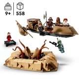LEGO Esquife del Desierto y Fosa del Sarlacc, Juegos de construcción Juego de construcción, 9 año(s), Plástico, 558 pieza(s), 845 g