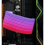 Lian Li Cable de extensión Strimer Wireless PW24-1W-T, 24-Pin RGB + Controlador, Cable alargador 