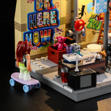 Lumibricks Parada de autobús con grafiti, Juegos de construcción 