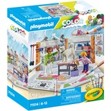 PLAYMOBIL Color Salón de perros, Juegos de construcción 