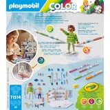 PLAYMOBIL Color Salón de perros, Juegos de construcción 