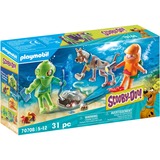 PLAYMOBIL SCOOBY-DOO! Adventure with Ghost of Captain Cutler, Juegos de construcción 5 año(s), Multicolor, Plástico