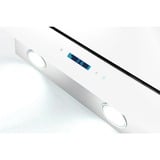 Respekta CH 77060 WA, Campana extractora blanco/Acero fino