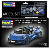 Revell Set de modelo Corvette C8 Cabriolet, Automóvil de construcción 