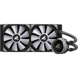 Sharkoon S80 RGB AIO 240mm, Refrigeración por agua negro