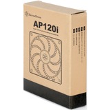 SilverStone SST-AP120I 120x120x25, Ventilador negro