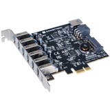 Sonnet Allegro Type A USB 3.2 5Gbps 7-port PCIe Card, Controlador USB 