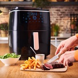 Tefal Easy Fry Grill & Steam FW2018 Sencillo Independiente 1700 W Freidora de aire caliente Negro negro, Freidora de aire caliente, 1,6 kg, 80 °C, 200 °C, 60 min, Sencillo