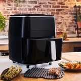 Tefal Easy Fry Grill & Steam FW2018 Sencillo Independiente 1700 W Freidora de aire caliente Negro negro, Freidora de aire caliente, 1,6 kg, 80 °C, 200 °C, 60 min, Sencillo