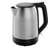Tefal Subito, Hervidor de agua acero fino/Negro, 1 L, 2400 W, Negro, Acero inoxidable, Acero inoxidable, Indicador de nivel de agua, Sin cables
