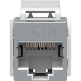 Ubiquiti Acoplador Keystone Cat.6a, paquete de 12, Embrague acero fino