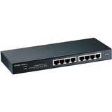 Zyxel GS1900-8 Gestionado L2 Gigabit Ethernet (10/100/1000) Negro, Interruptor/Conmutador Gestionado, L2, Gigabit Ethernet (10/100/1000), Bidireccional completo (Full duplex), Montaje en rack