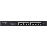 Zyxel GS1900-8 Gestionado L2 Gigabit Ethernet (10/100/1000) Negro, Interruptor/Conmutador Gestionado, L2, Gigabit Ethernet (10/100/1000), Bidireccional completo (Full duplex), Montaje en rack