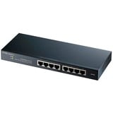 Zyxel GS1900-8 Gestionado L2 Gigabit Ethernet (10/100/1000) Negro, Interruptor/Conmutador Gestionado, L2, Gigabit Ethernet (10/100/1000), Bidireccional completo (Full duplex), Montaje en rack